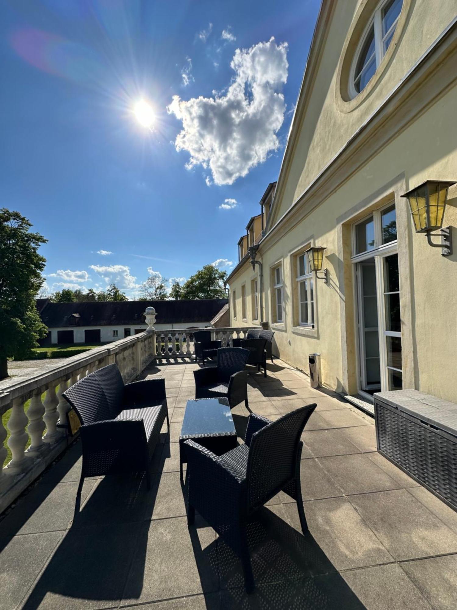 Hotel Garni Schloss Grochwitz Herzberg  Екстериор снимка